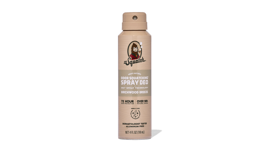 Birchwood Breeze Spray Deodorant - Gentle Mist - Modern Trail-Ready