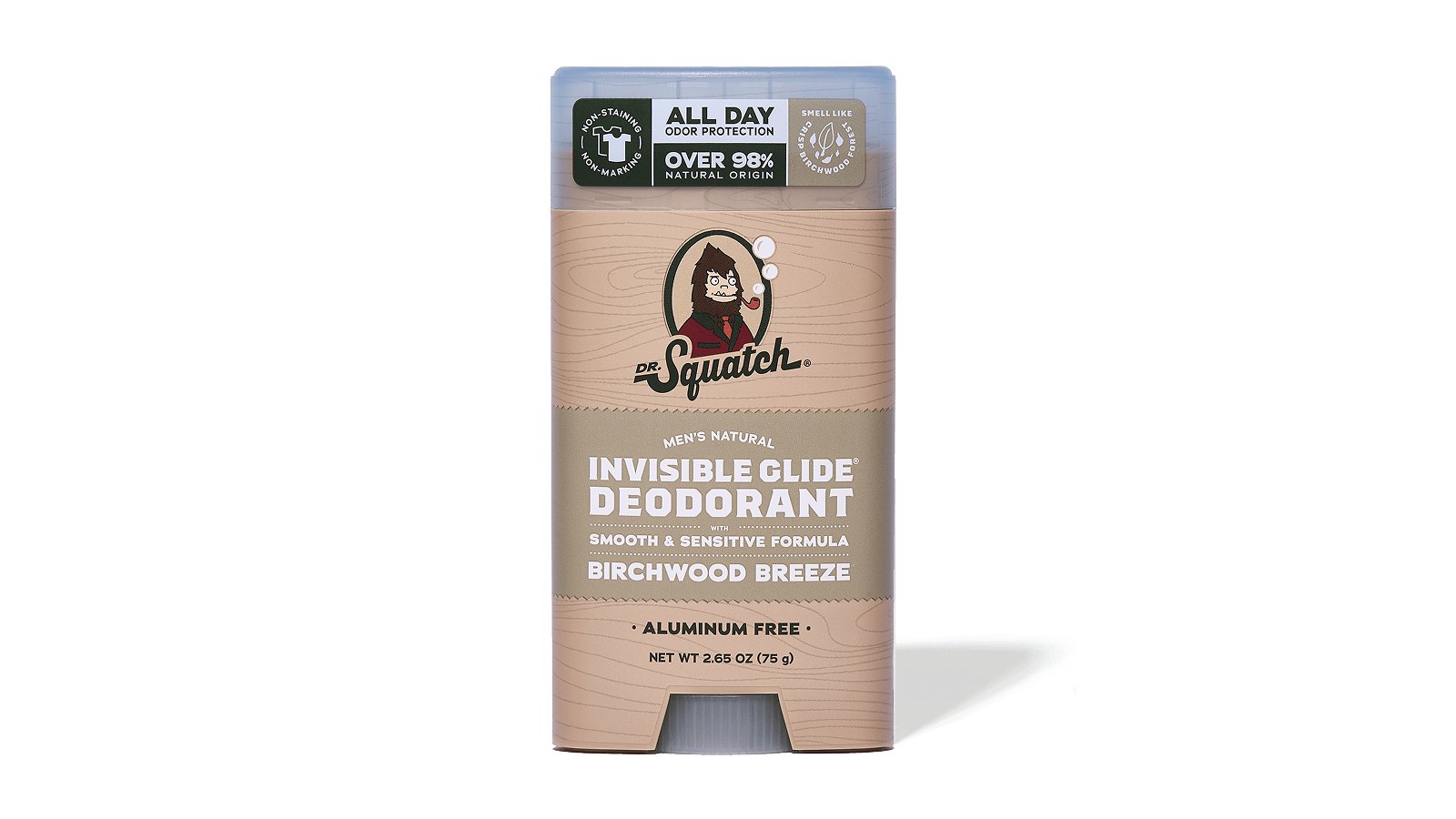 Birchwood Breeze Invisible Glide Deodorant - Cozy Glow - Classic Smooth-Finish