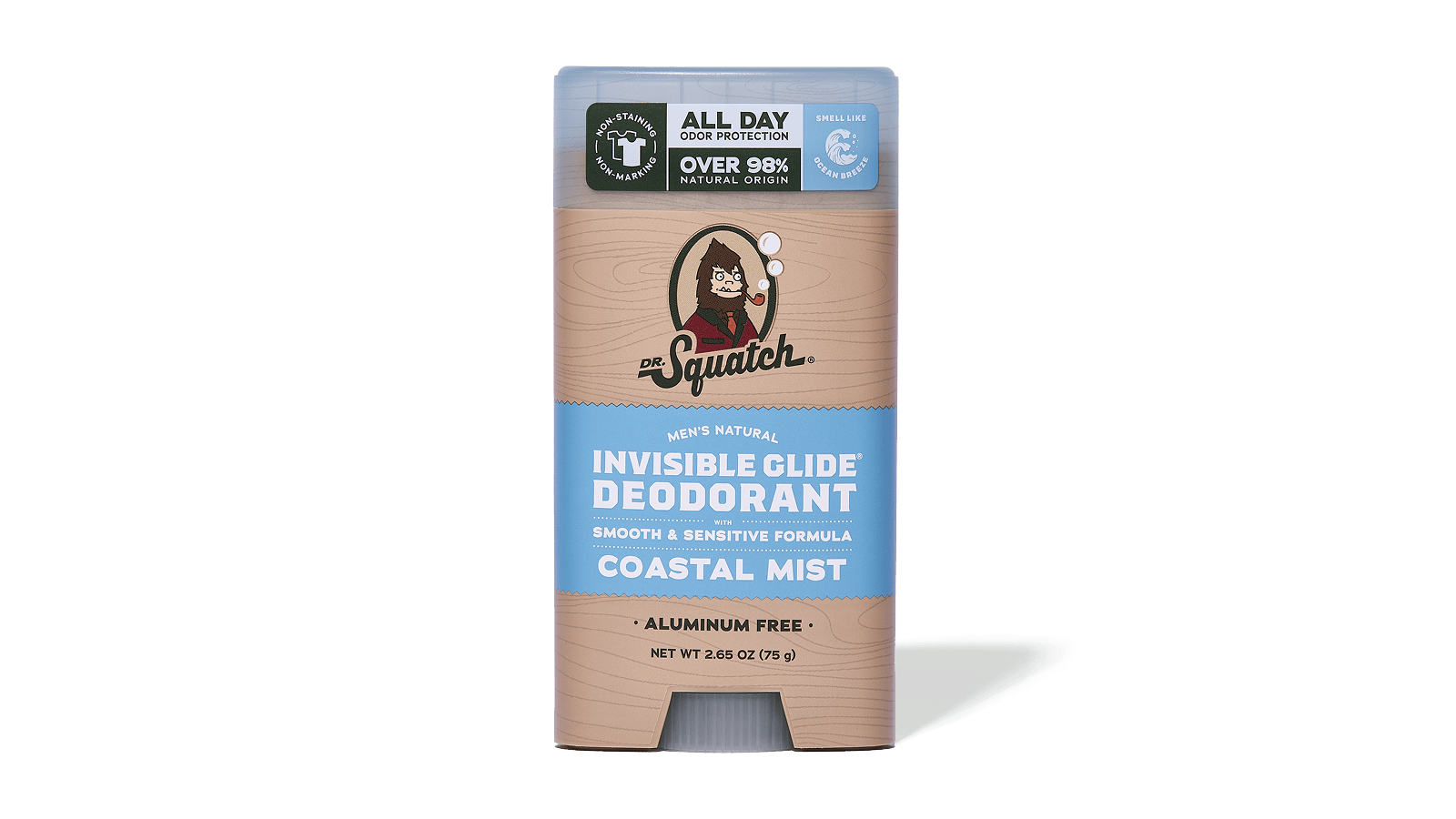 Coastal Mist Invisible Glide Deodorant - Warm Blend - Weekend Bath-Ready