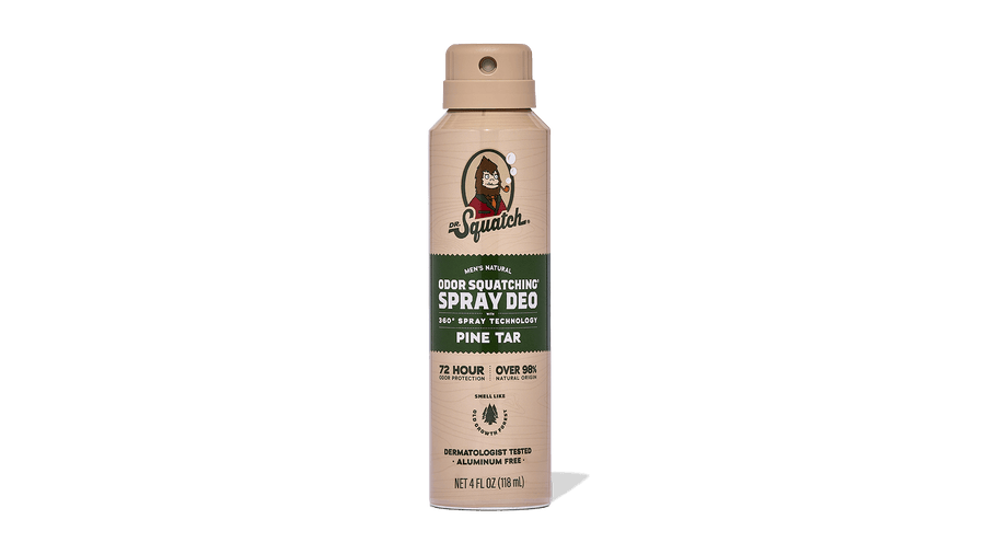 Pine Tar Spray Deodorant - Warm Blend - Durable Trail-Ready