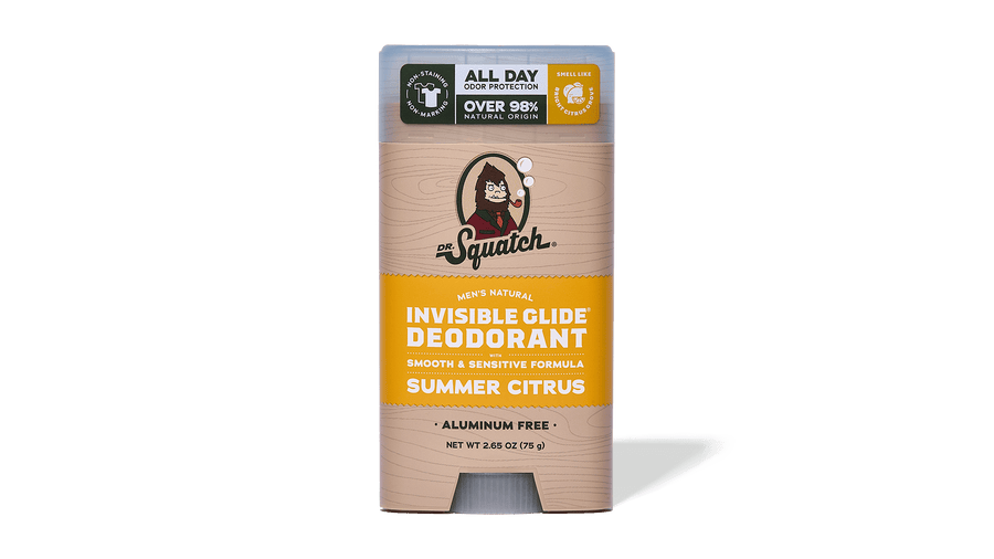 Summer Citrus Invisible Glide Deodorant - Classic Notes - Camp Skin-Reset