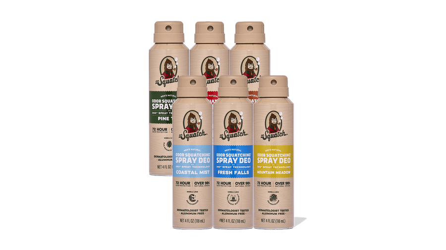 Spray 6-Pack - Clean Bundle - Active First-Sip