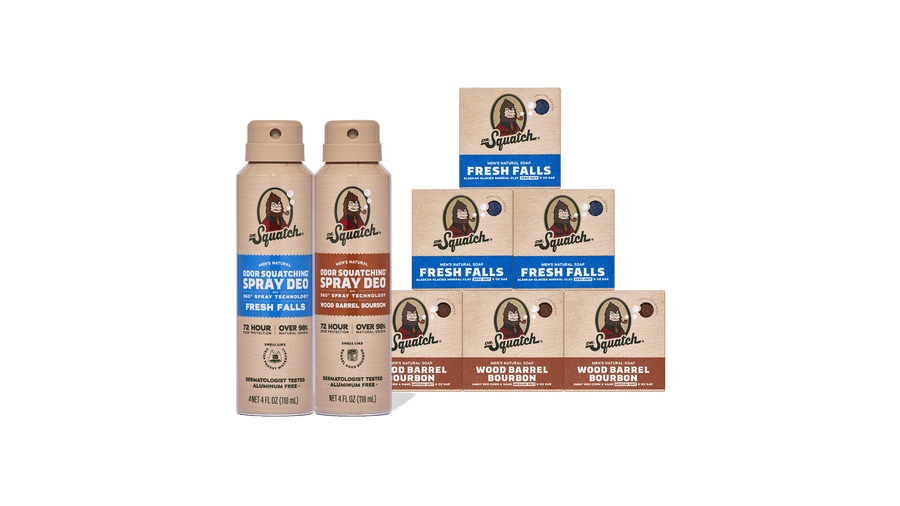 Spray Deodorant Set - Travel Edit - Practical Easy-Grooming