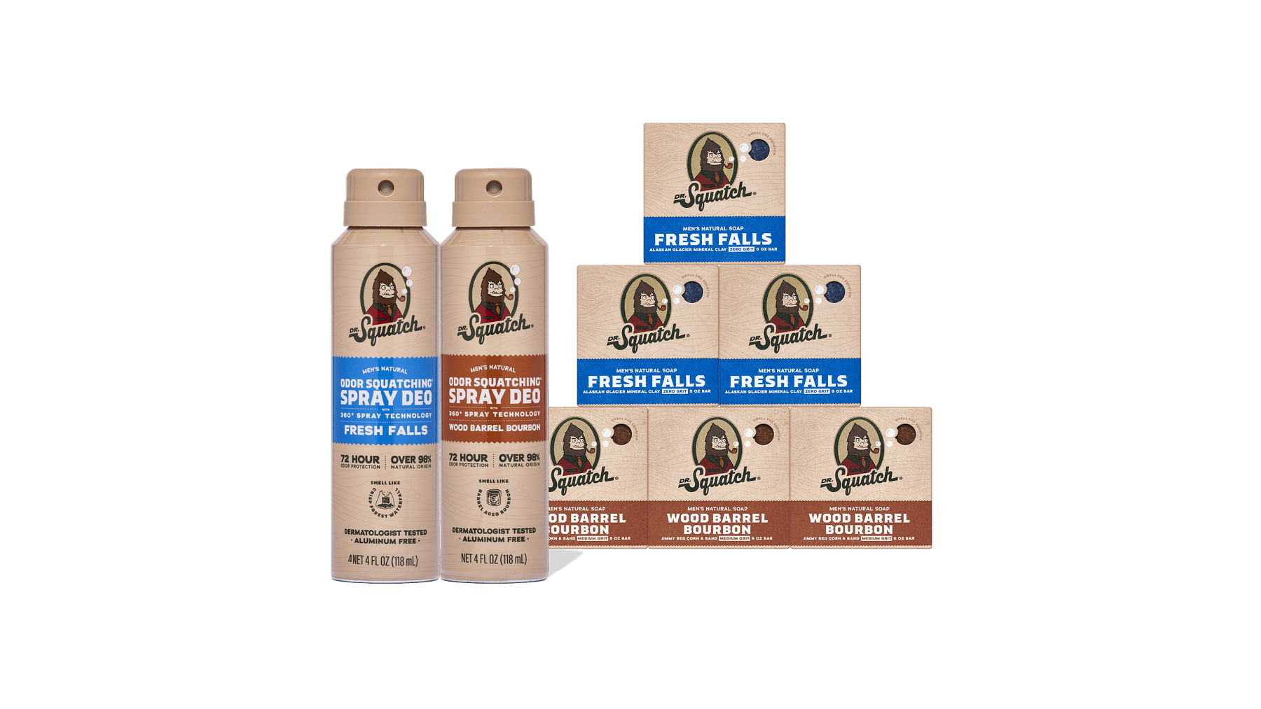 Spray Deodorant Set - Travel Edit - Comfort Everyday-Grooming