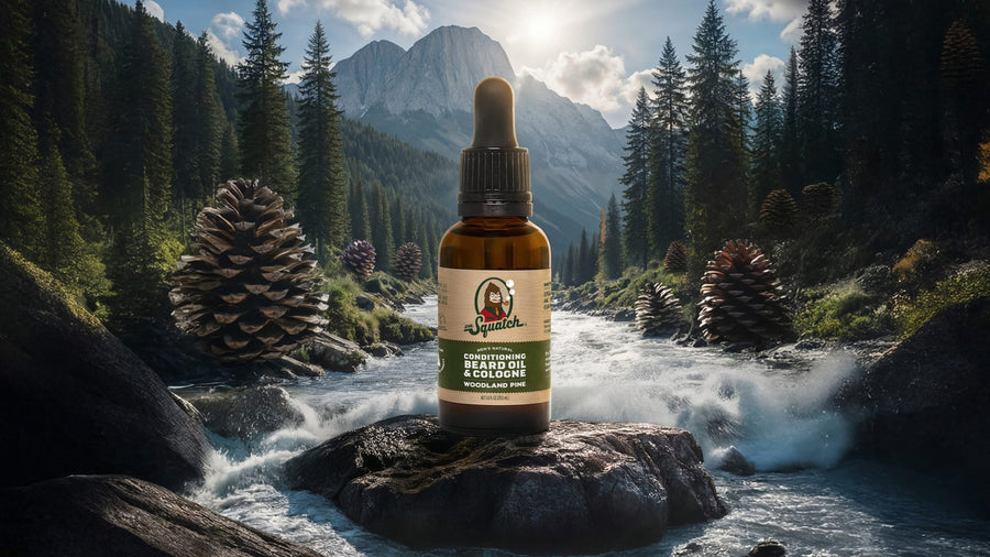 Conditioning Beard Oil & Cologne Woodland Pine - Clean Comfort - Lightweight Comfort-Care