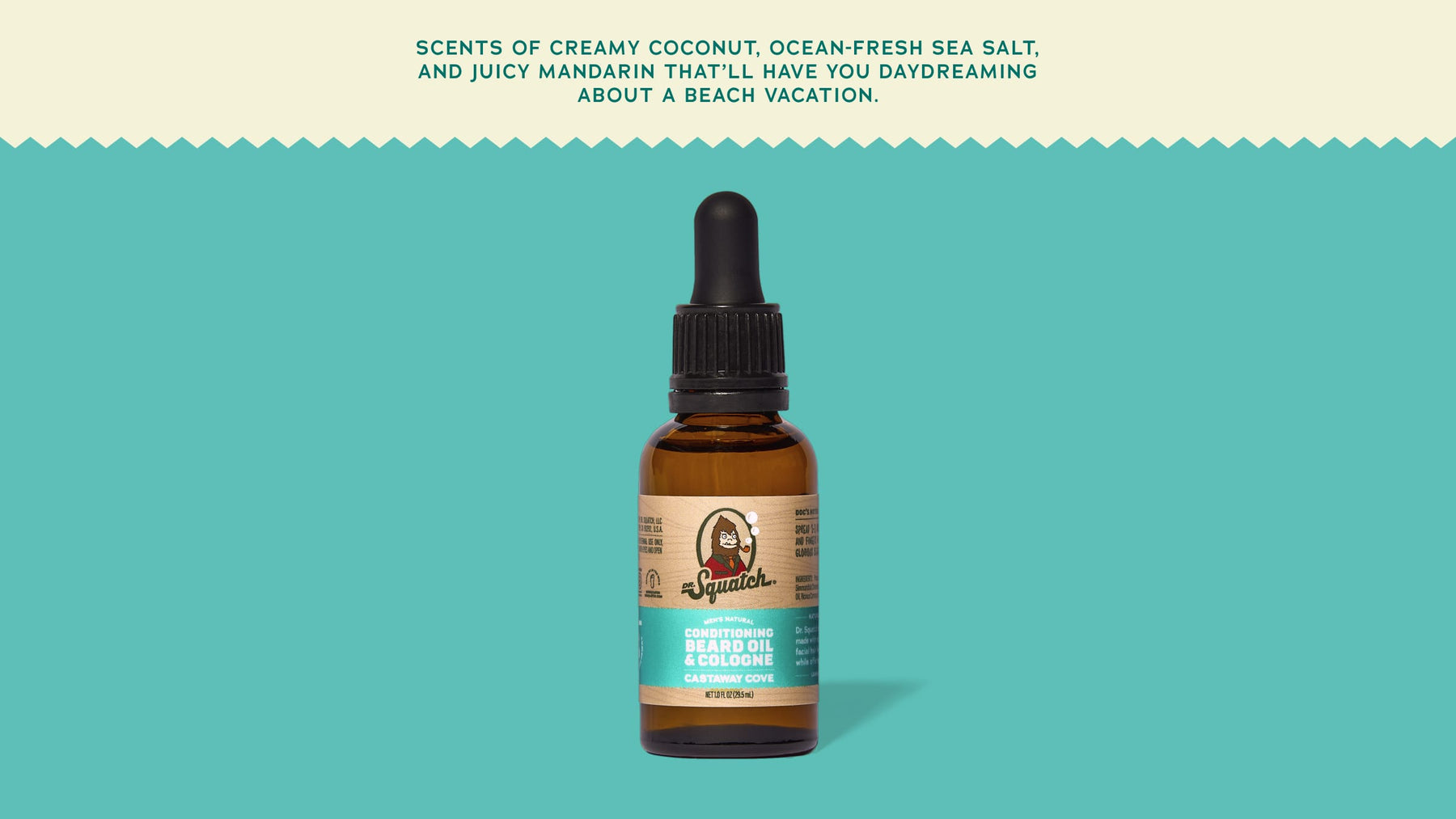 Castaway Cove Beard Oil & Cologne - Easy Spritz - Patio Weekend-Wash