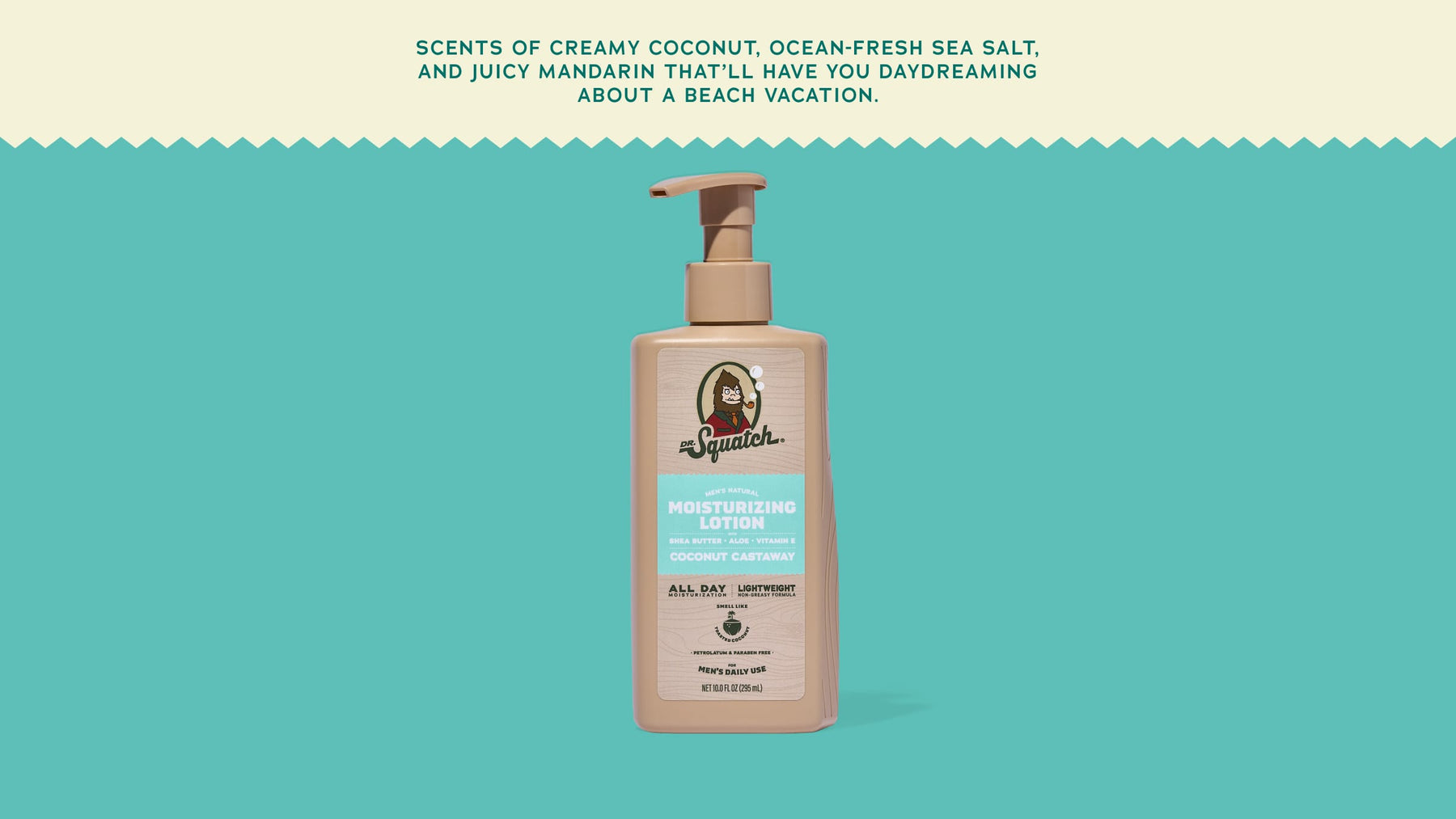 Coconut Castaway Lotion - Clean Mood - Patio Canyon-Clean