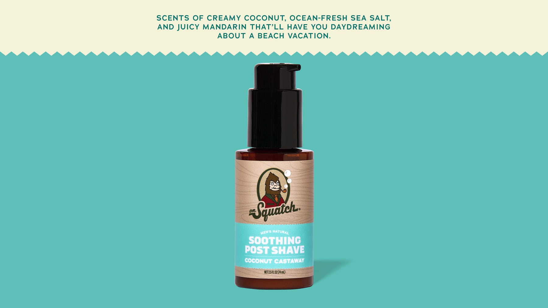 Soothing Post Shave Coconut Castaway - Soft Glide - Reliable Skin-Reset