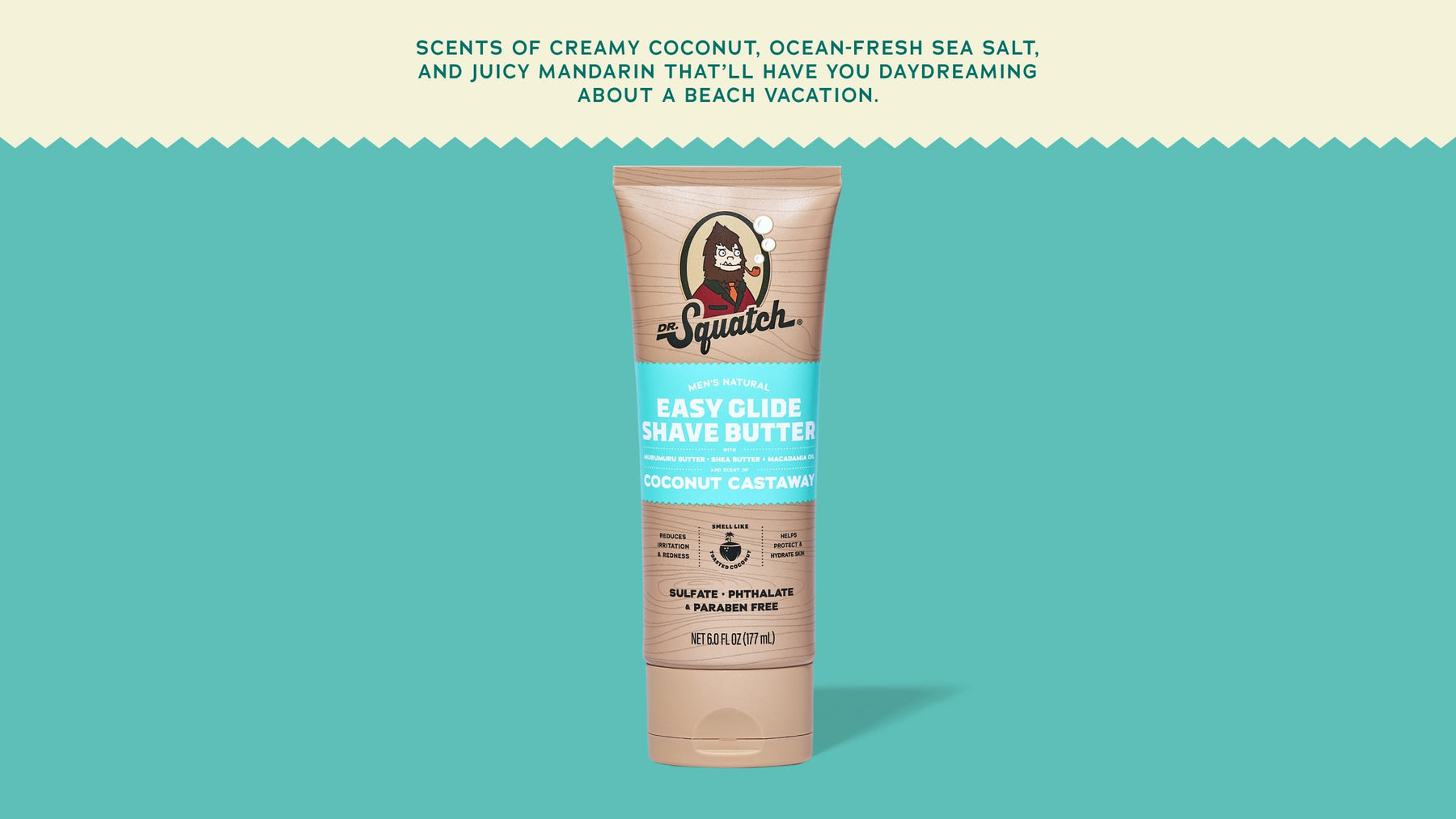 Easy Glide Shave Butter Coconut Castaway - Daily Edge - Active Weekend-Wash