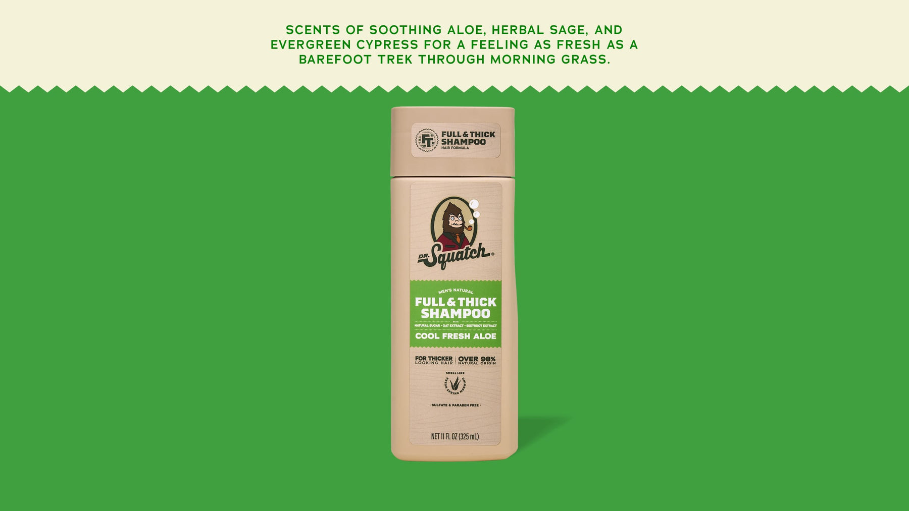 Cool Fresh Aloe Full & Thick Shampoo - Warm Blend - Bright Mountain-Fresh