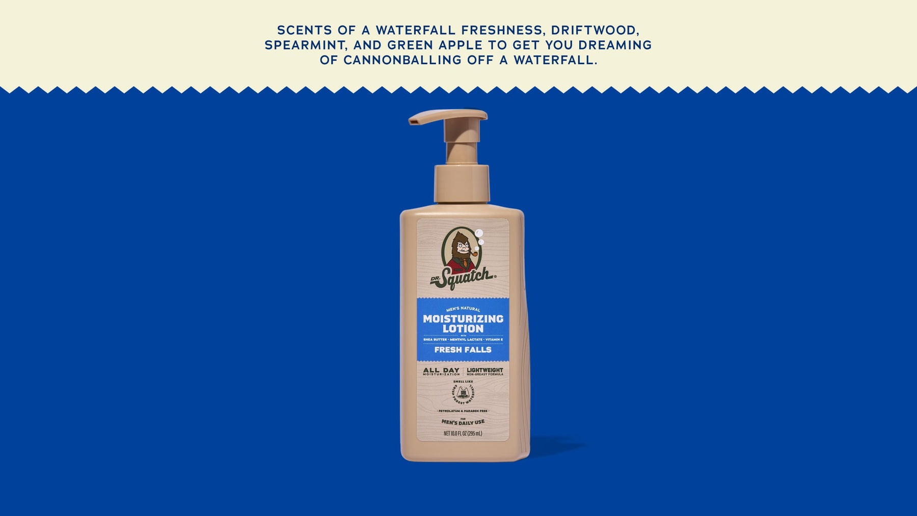 Fresh Falls Lotion - Classic Notes - Roadtrip Shower-Ready