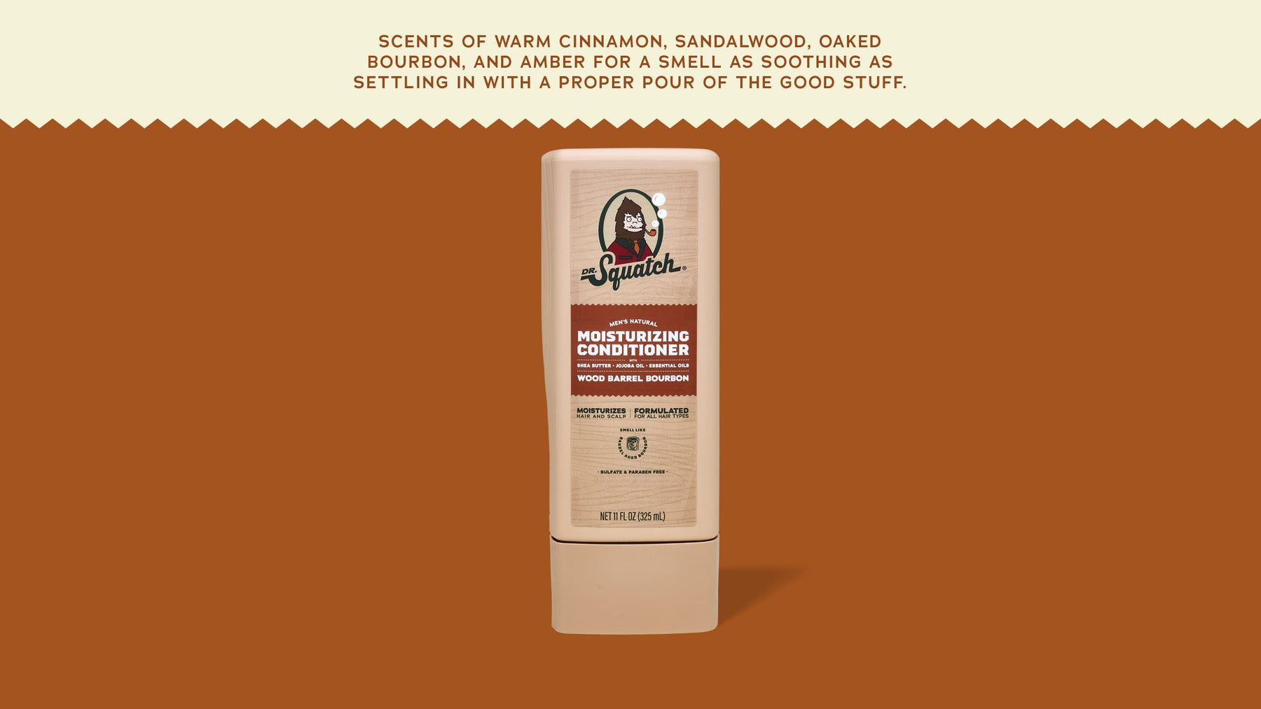 Wood Barrel Bourbon Conditioner - Cozy Glow - Seasonal Beard-Care