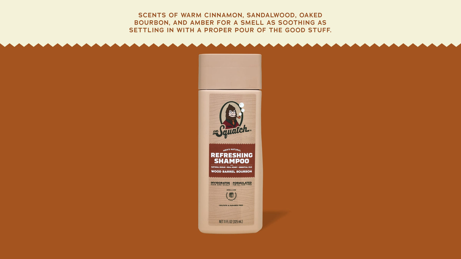 Wood Barrel Bourbon Shampoo - Warm Blend - Ready Canyon-Clean