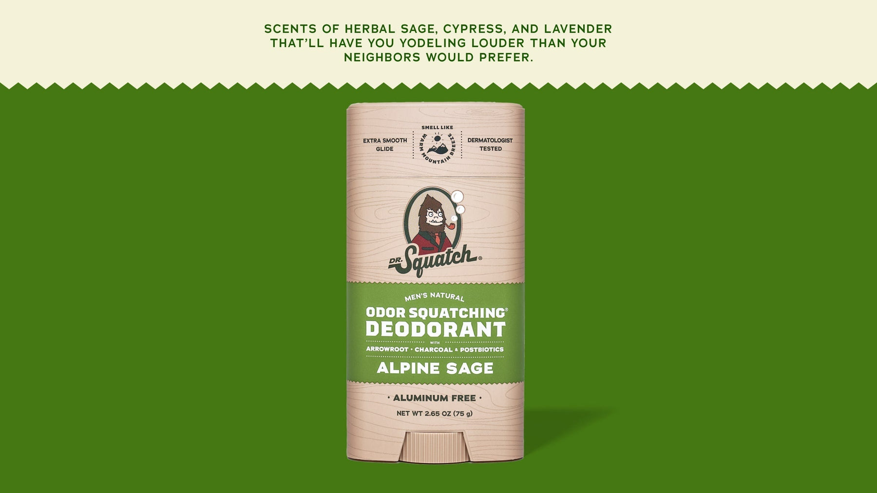 Alpine Sage Deodorant - Active Fresh - Easy Daily-Care