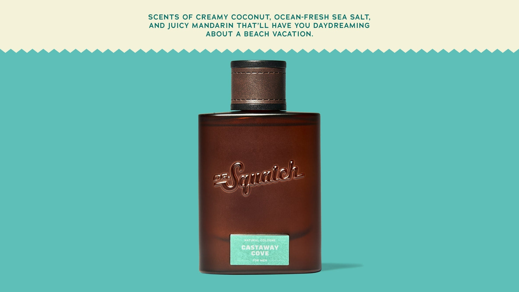 Castaway Cove Cologne - Bright Scent - Leisure Shower-Ready