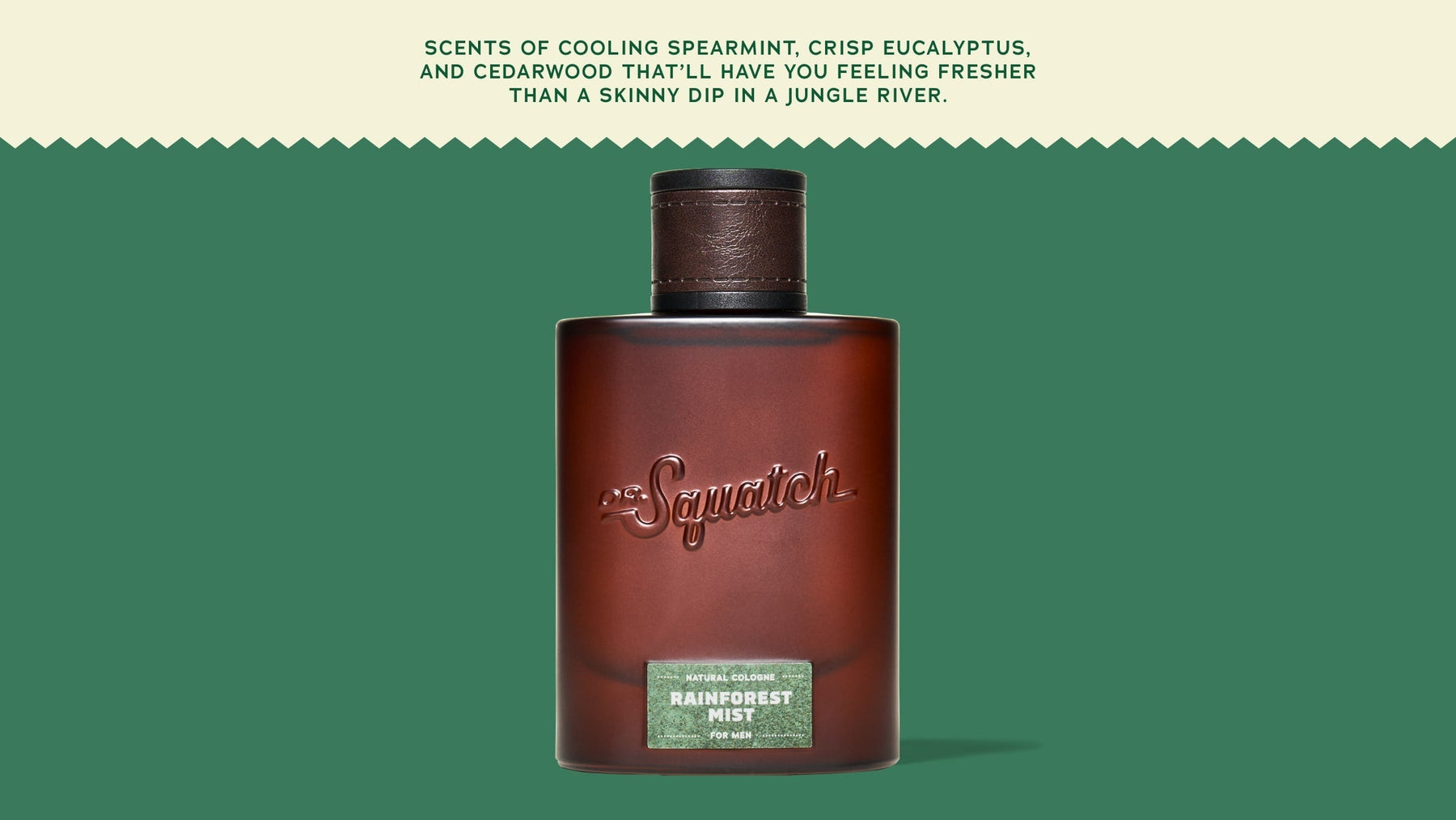 Rainforest Mist Cologne - Classic Notes - Lightweight Canyon-Clean