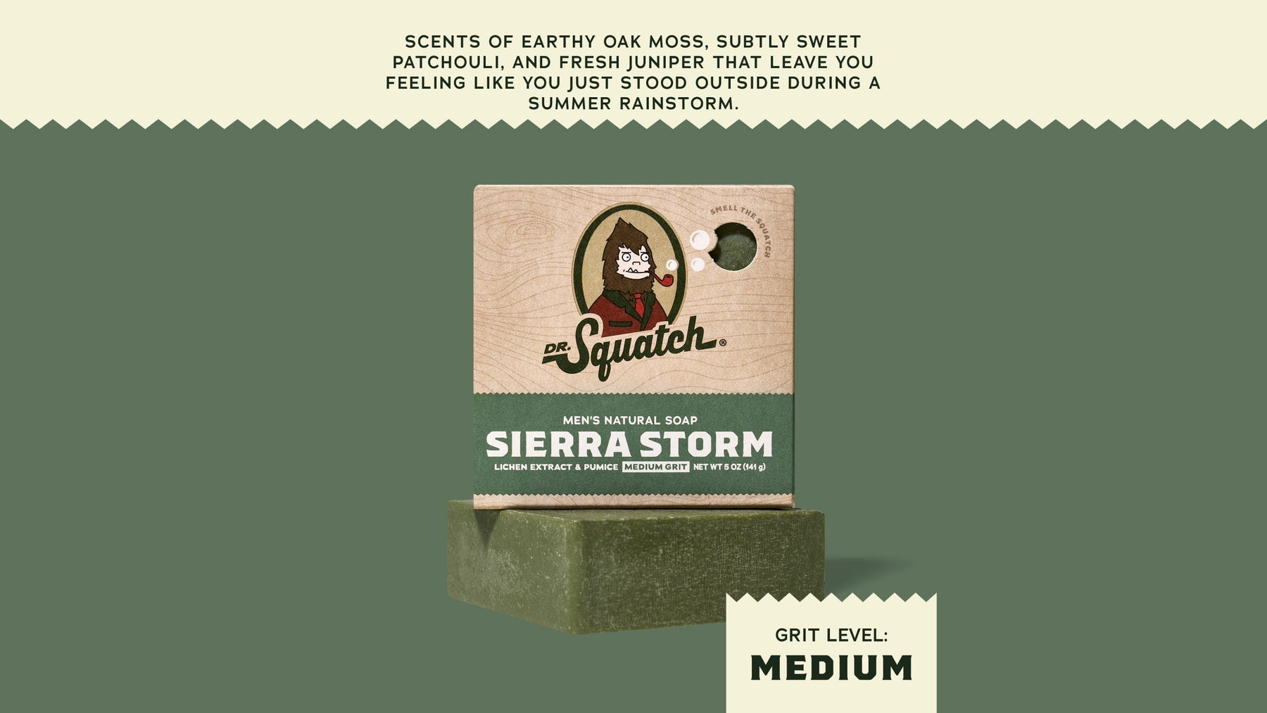 Sierra Storm - Fresh Notes - Versatile Shave-Ready