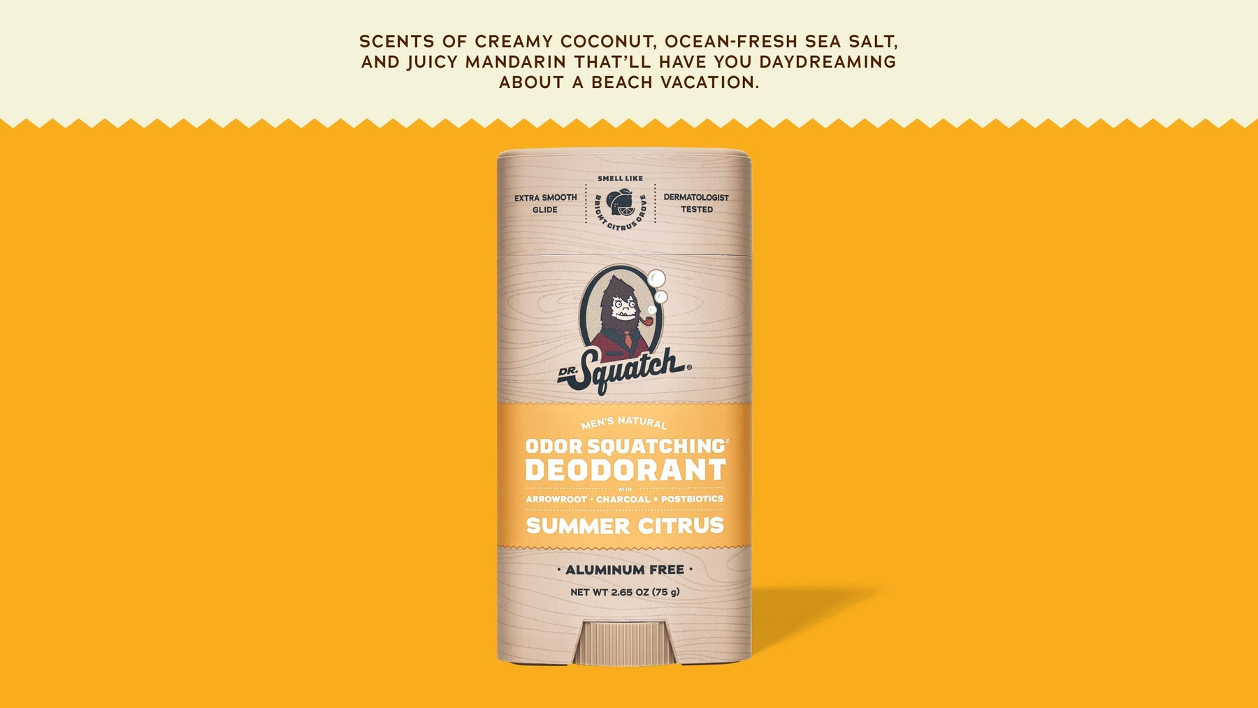 Summer Citrus Deodorant - Soft Layer - Versatile Rinse-Ready