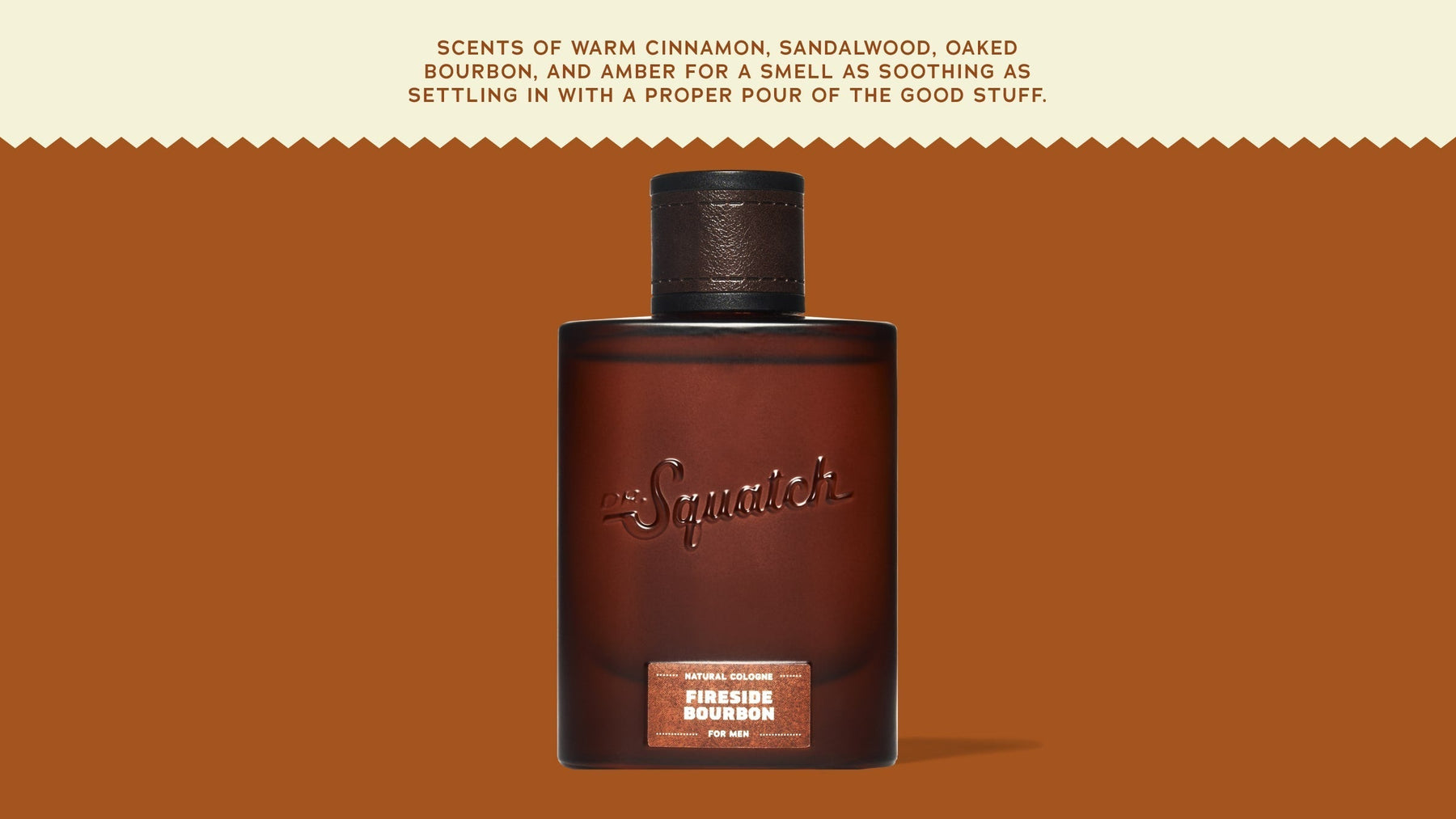 Fireside Bourbon Cologne - Modern Blend - Morning Scented-Care