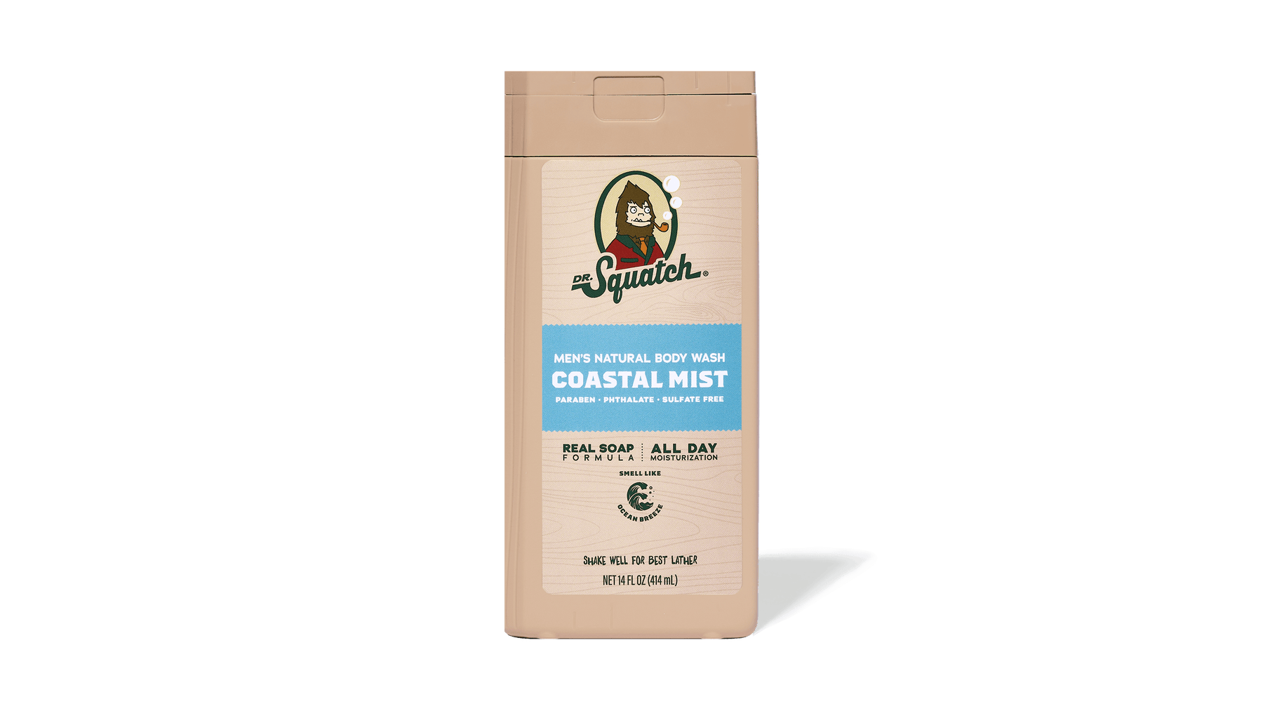 14 oz Coastal Mist Body Wash - Home Glow - Morning Fresh-Lather