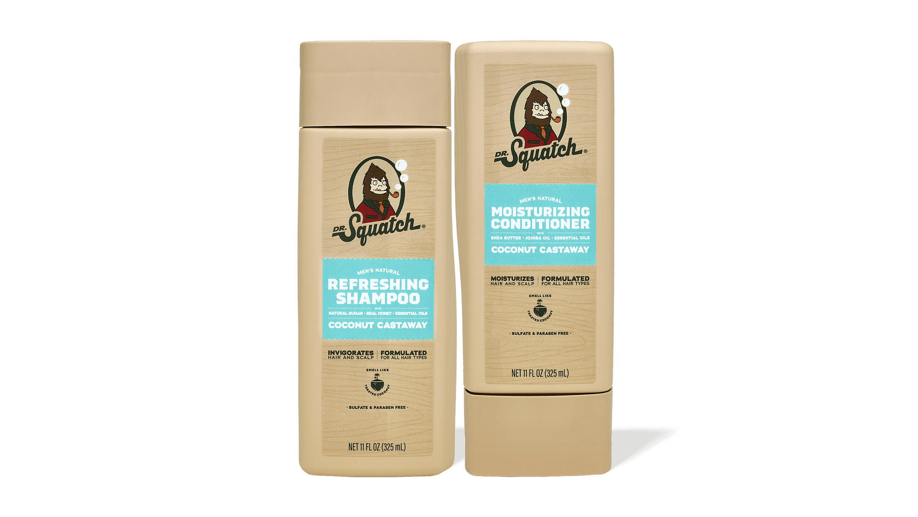 Coconut Castaway Hair Care Kit - Simple Edit - Handy Fresh-Lather
