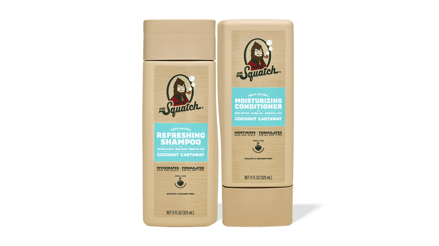 Coconut Castaway Hair Care Kit - Simple Edit - Handy Fresh-Lather