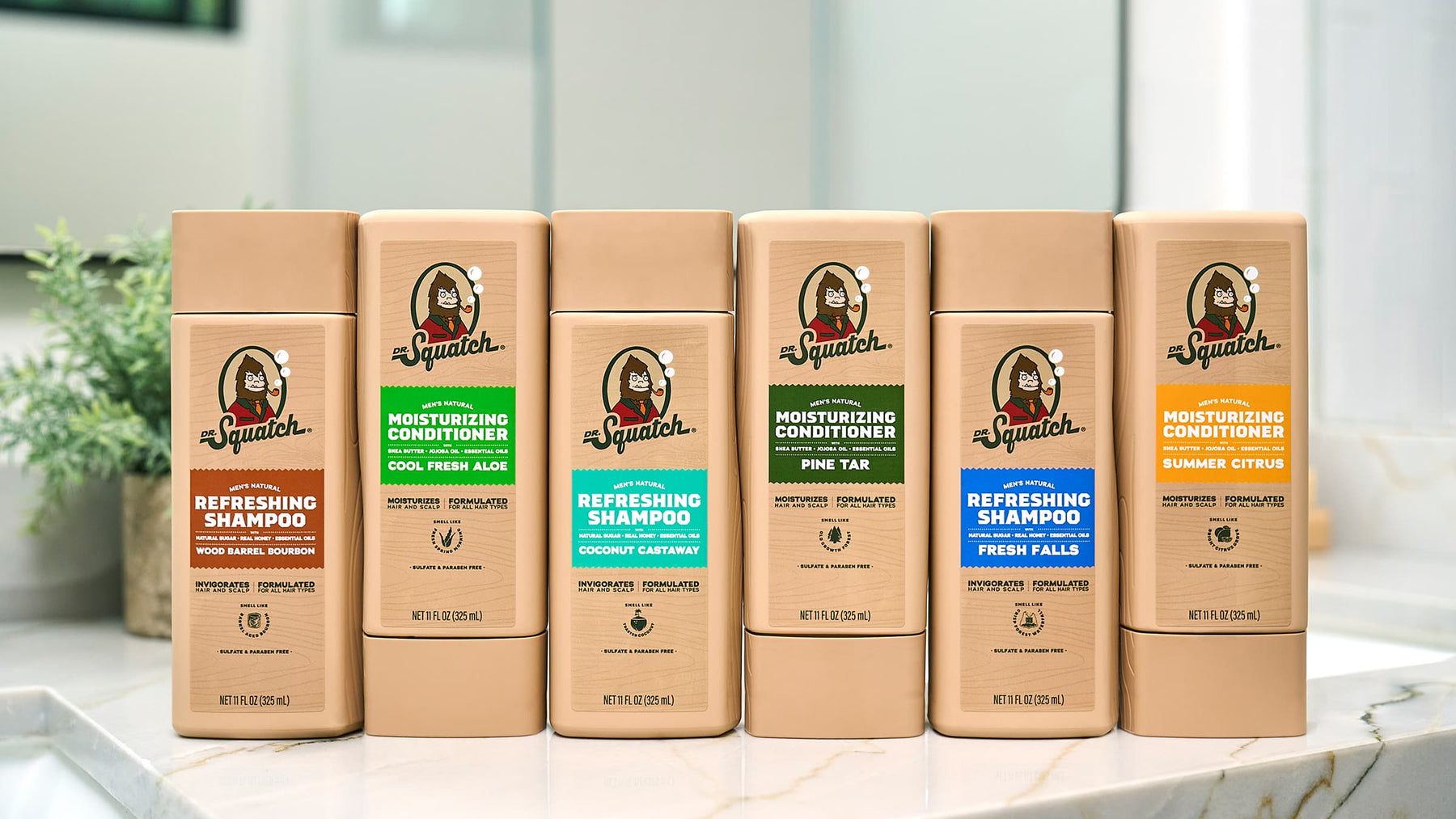 Coconut Castaway Hair Care Kit - Simple Edit - Handy Fresh-Lather