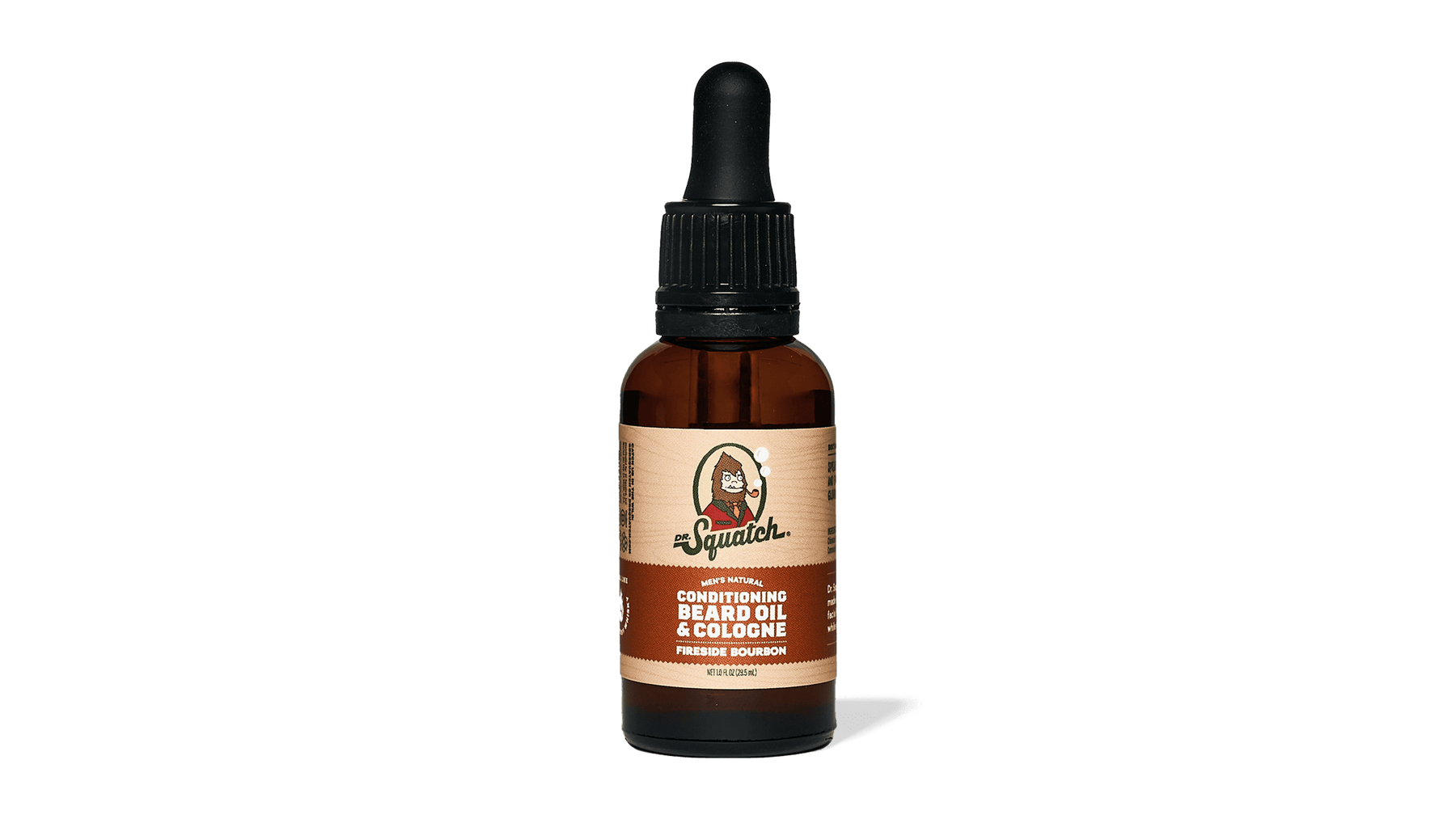 Conditioning Beard Oil & Cologne Fireside Bourbon - Soft Glow - Practical Trail-Ready