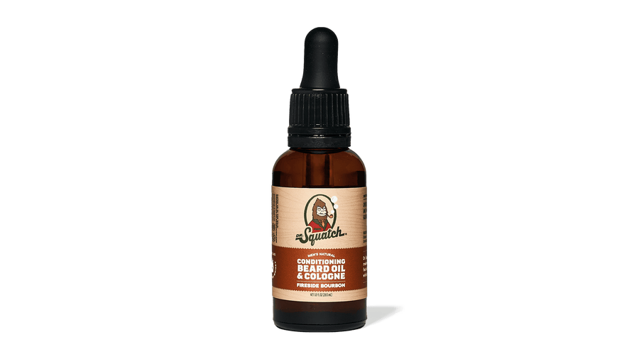 Conditioning Beard Oil & Cologne Fireside Bourbon - Soft Glow - Practical Trail-Ready