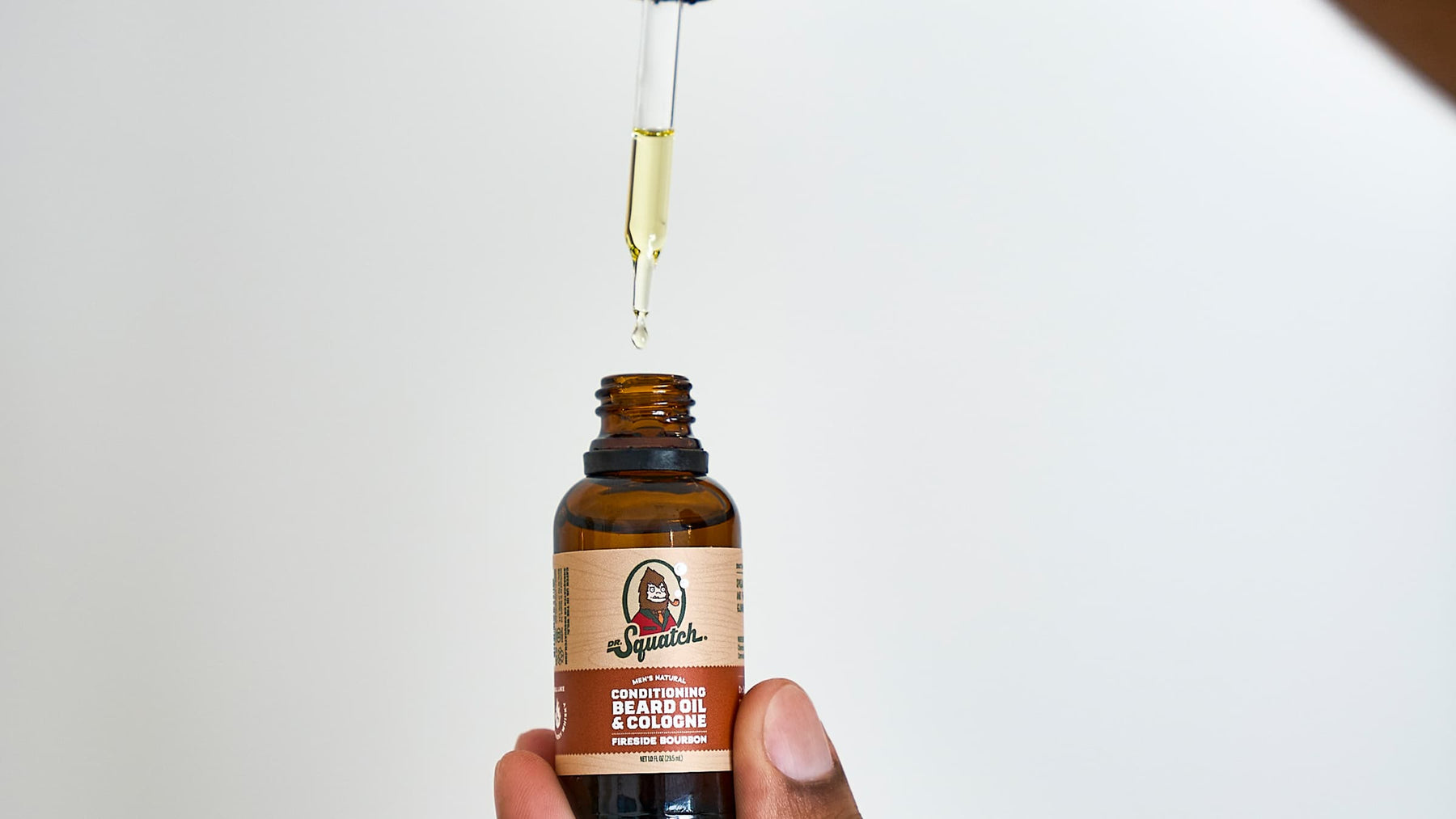 Conditioning Beard Oil & Cologne Fireside Bourbon - Soft Glow - Practical Trail-Ready