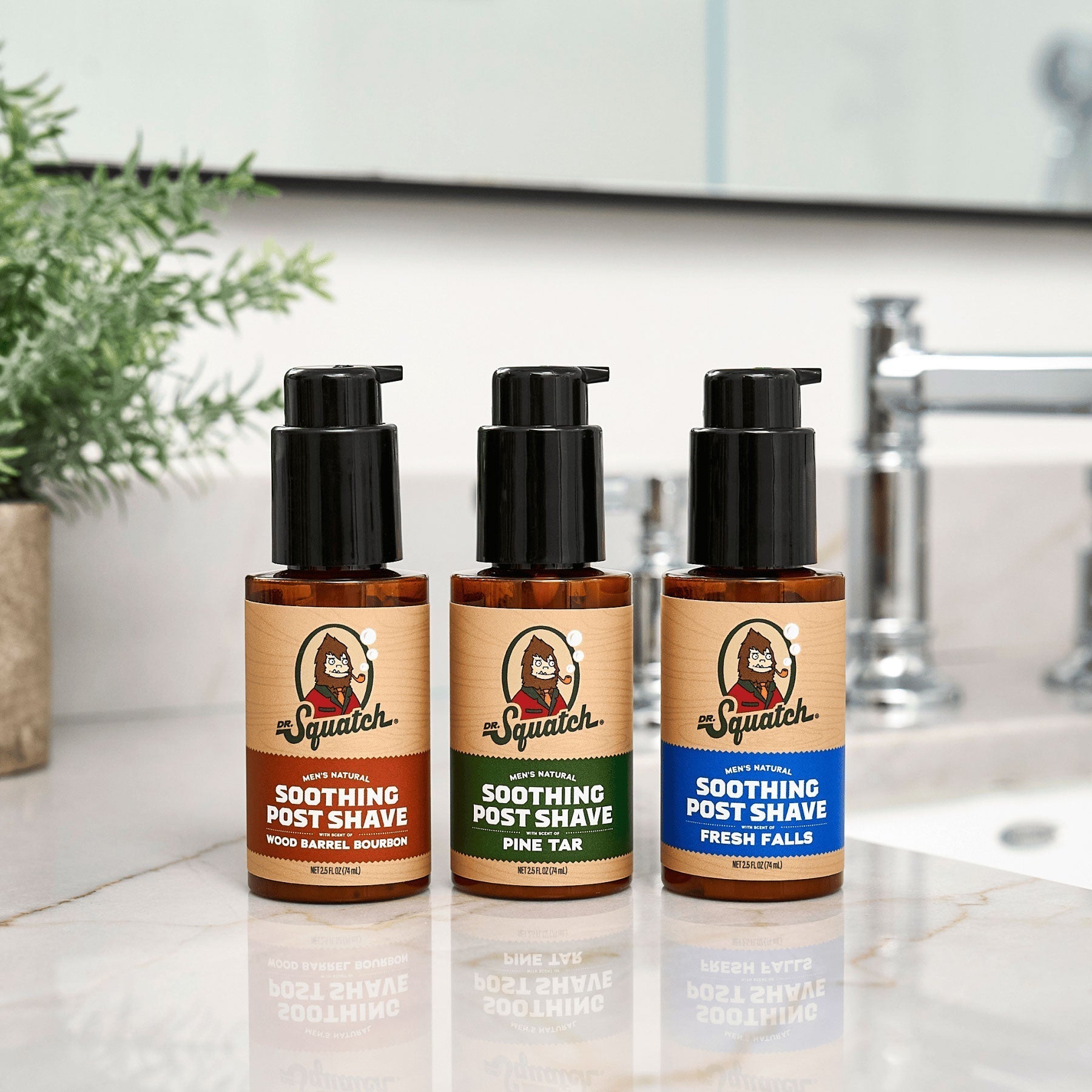 Soothing Post Shave Pine Tar - Soft Glow - Signature Fresh-Lather