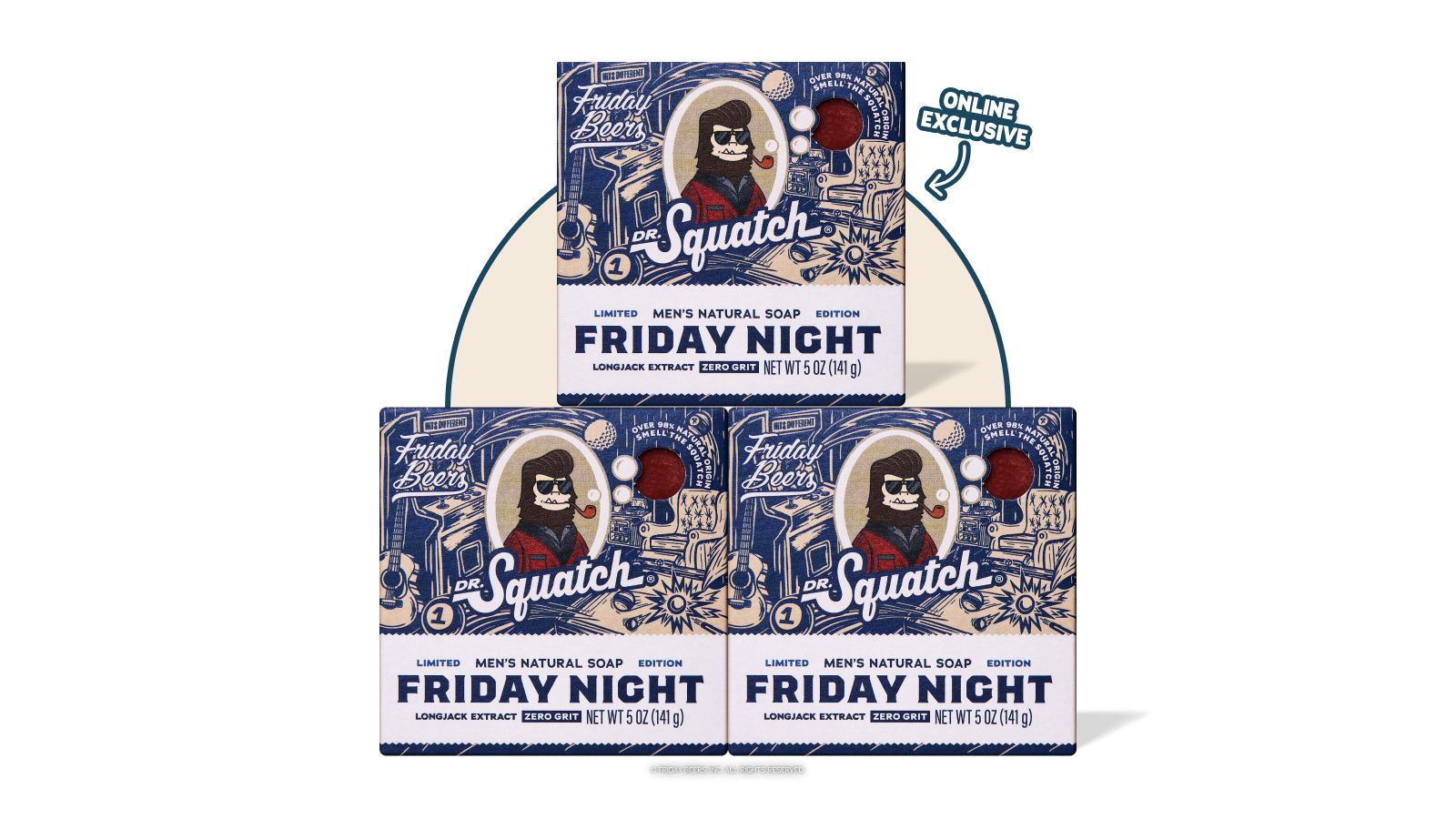 Friday Night 3-Pack - Weekend Pair - Patio Clean-Routine