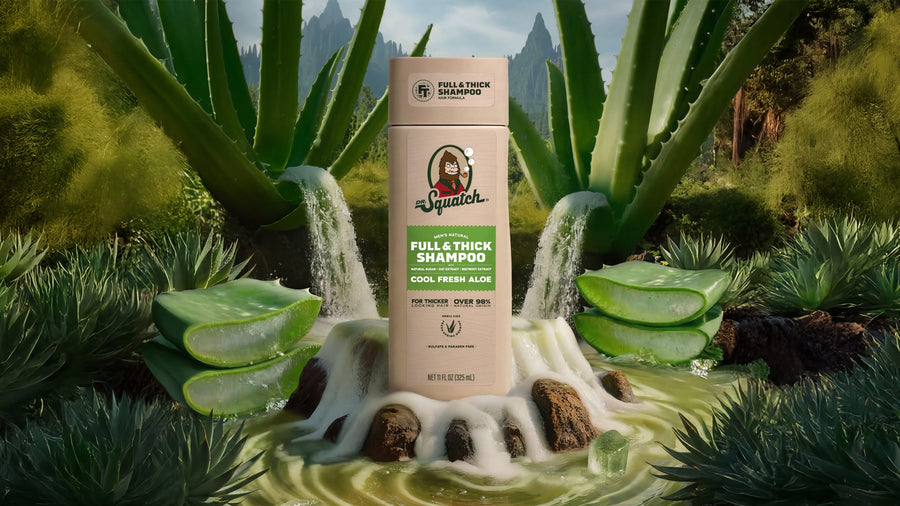 Cool Fresh Aloe Full & Thick Shampoo - Warm Blend - Bright Mountain-Fresh
