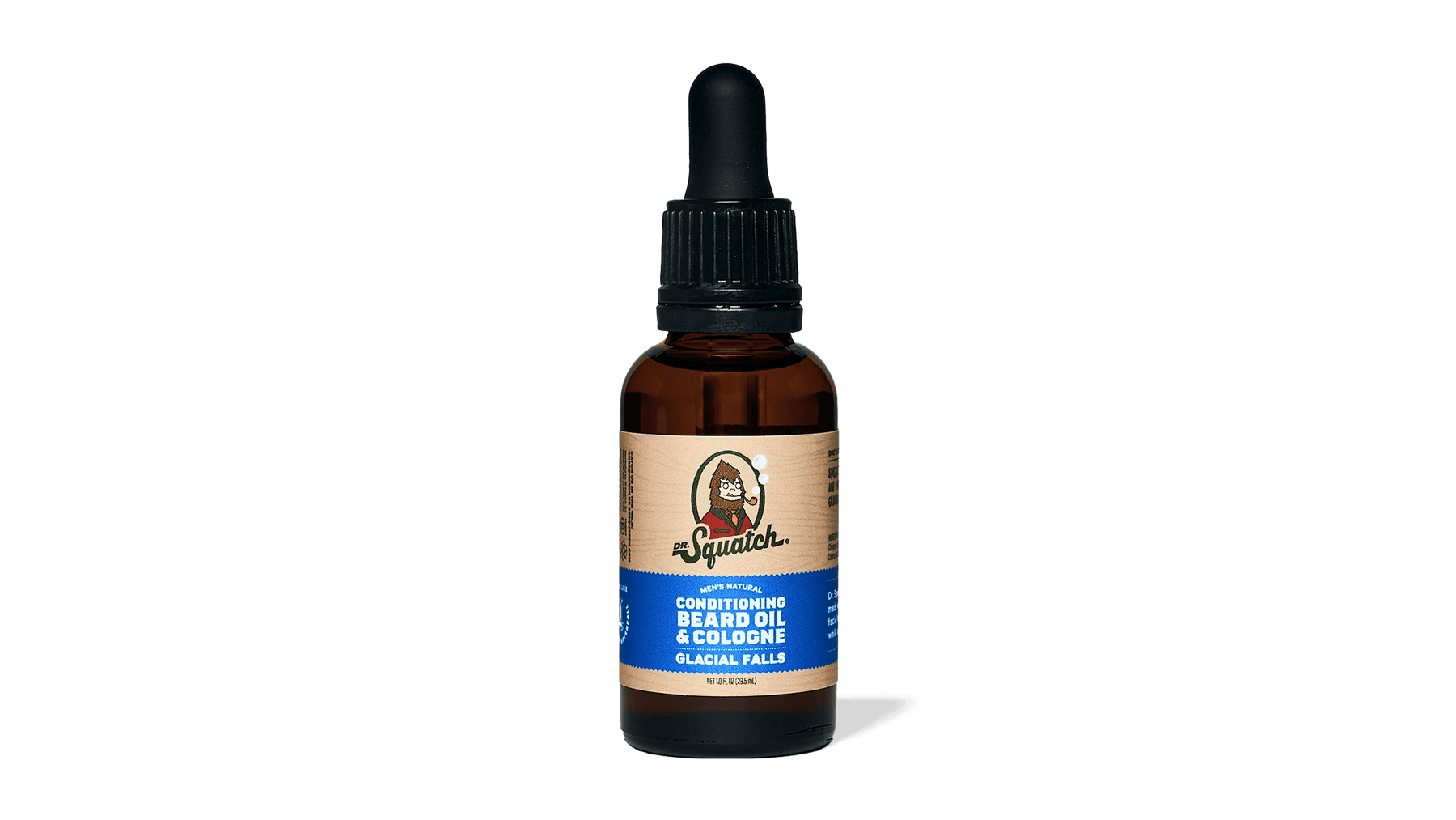 Conditioning Beard Oil & Cologne Glacial Falls - Easy Routine - Smart Shower-Ready