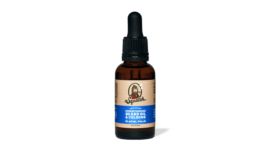 Conditioning Beard Oil & Cologne Glacial Falls - Easy Routine - Smart Shower-Ready