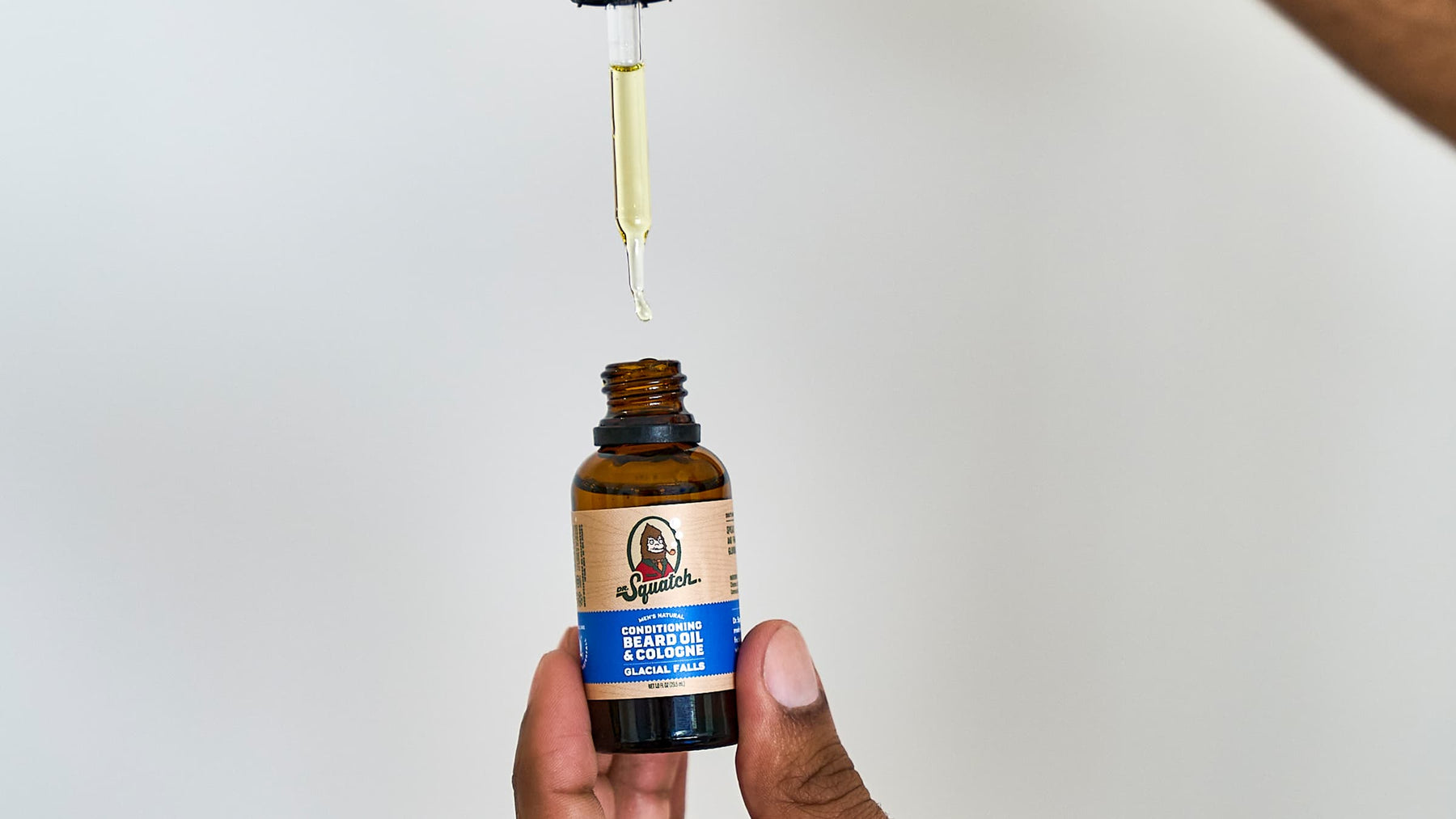 Conditioning Beard Oil & Cologne Glacial Falls - Easy Routine - Smart Shower-Ready