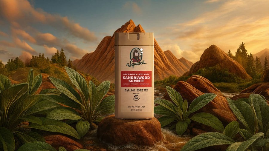 14 oz Sandalwood Summit Body Wash - Bright Scent - Urban Comfort-Care