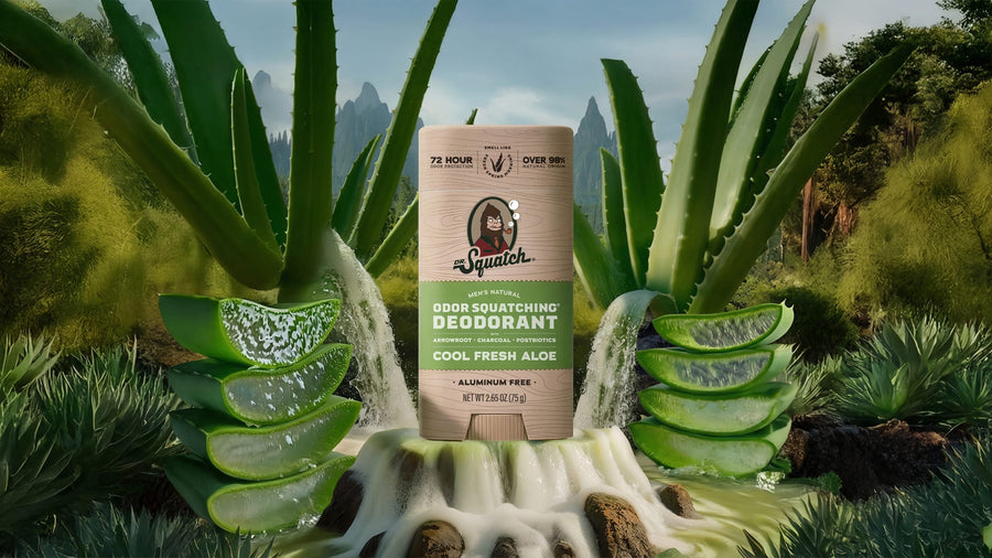 Cool Fresh Aloe Deodorant - Soft Glow - Easy Clean-Finish