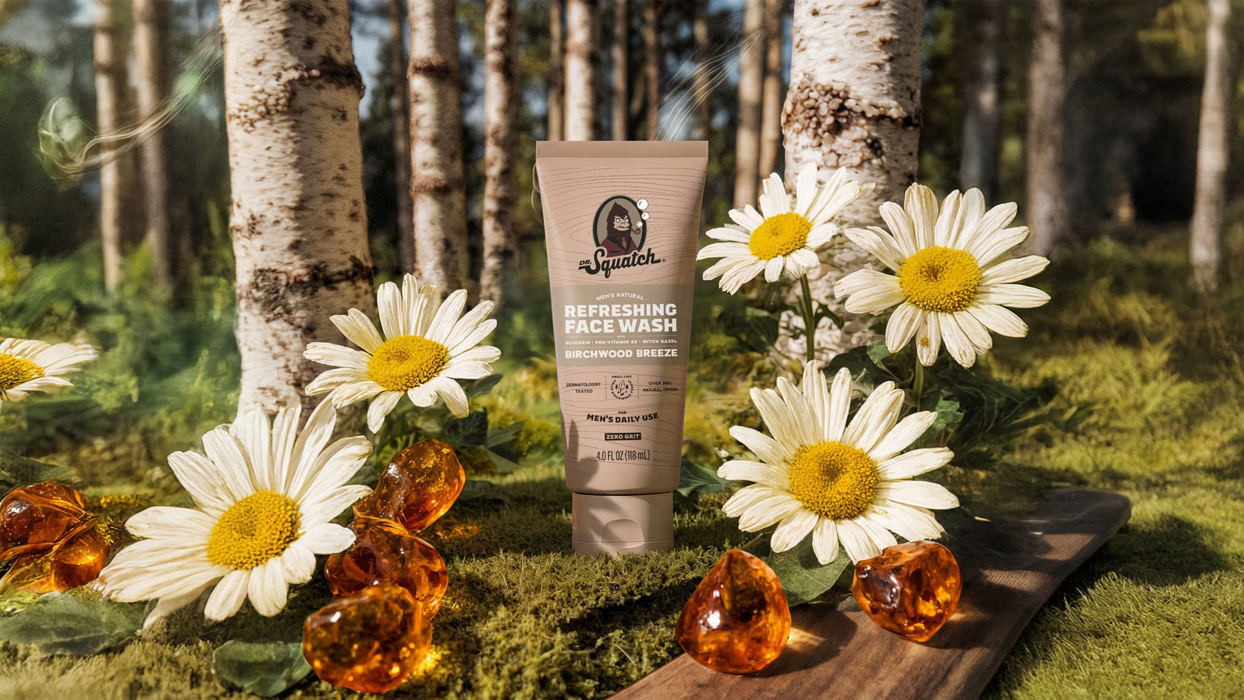 Birchwood Breeze Refreshing Face Wash - Calm Care - Weekend Daily-Grooming