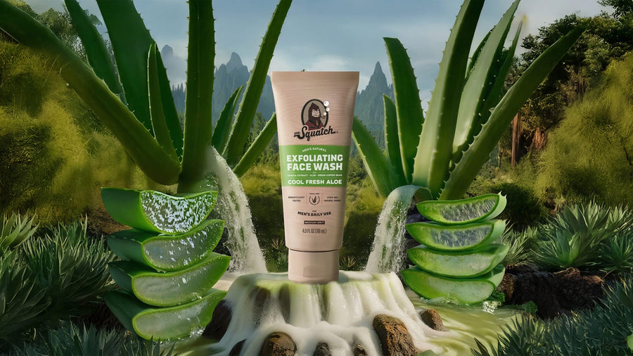 Cool Fresh Aloe Exfoliating Face Wash - Essential Set - Camp Fresh-Finish