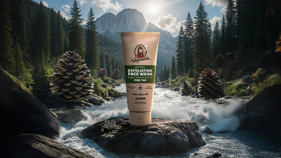 Pine Tar Exfoliating Face Wash - Modern Blend - Roadtrip Weekend-Wash