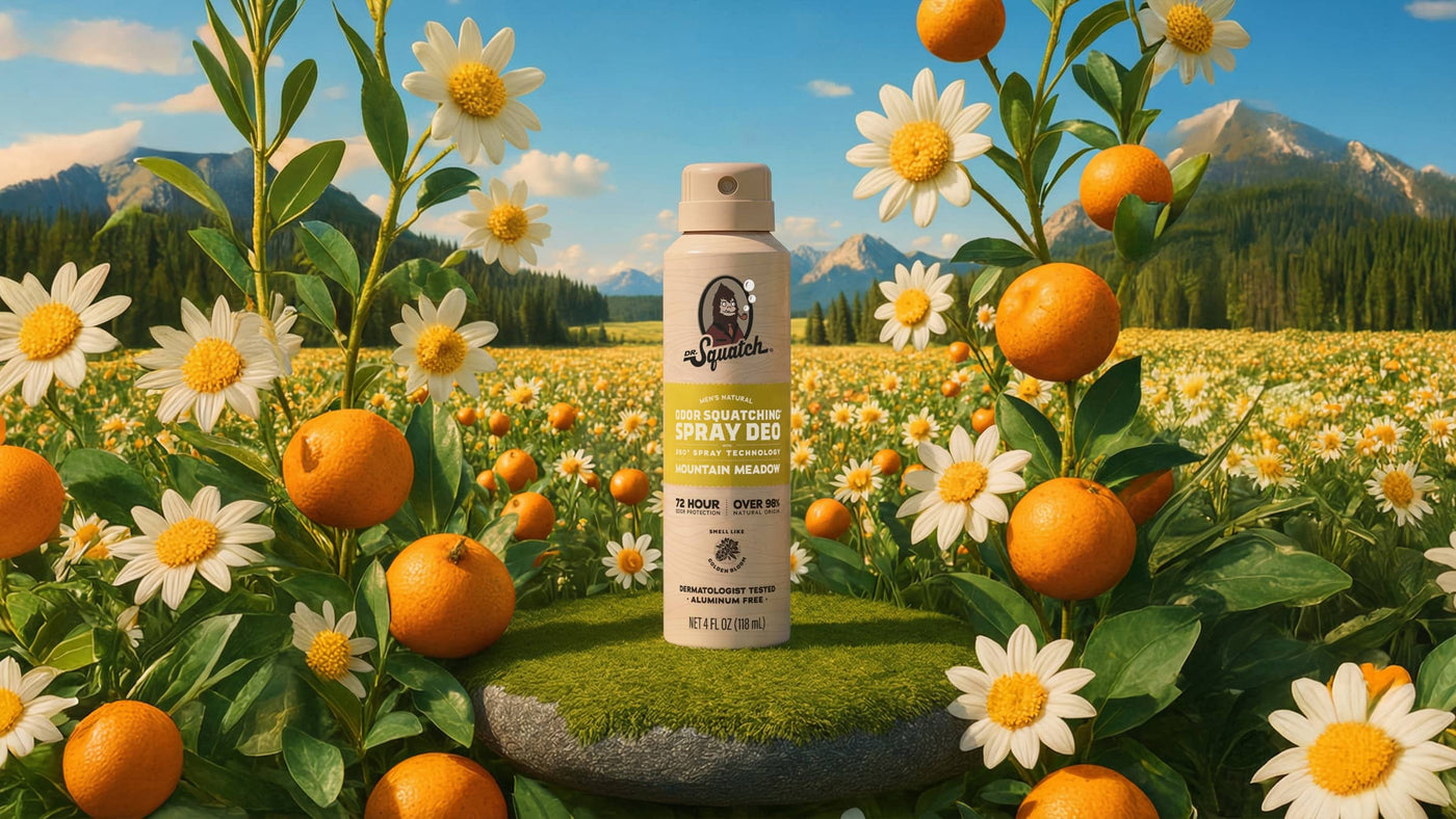 Mountain Meadow Spray Deodorant - Home Glow - Lightweight Clean-Finish