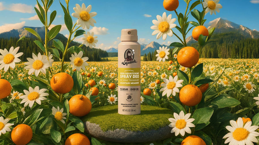 Mountain Meadow Spray Deodorant - Home Glow - Lightweight Clean-Finish