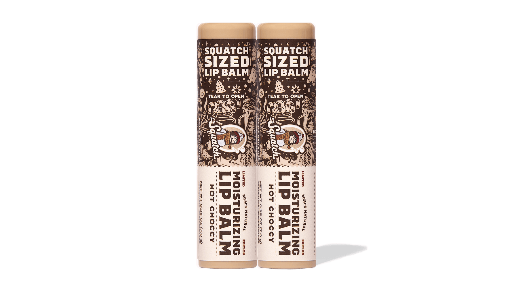 Hot Choccy Lip Balm 2-Pack - Home Choice - Essential Skin-Reset
