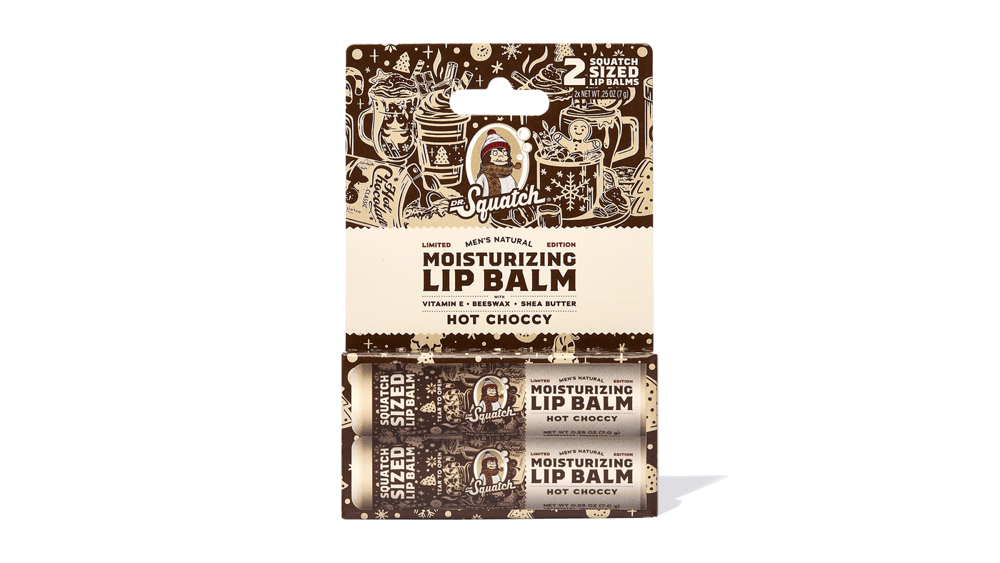 Hot Choccy Lip Balm 2-Pack - Home Choice - Essential Skin-Reset