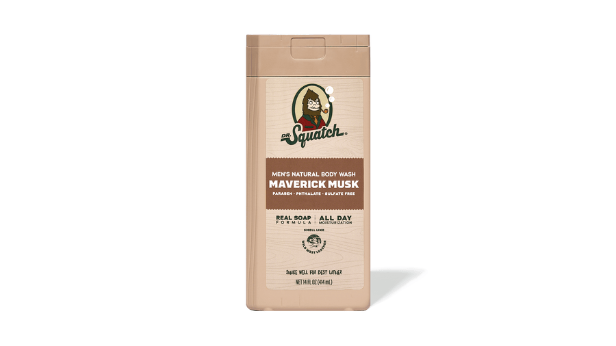 14 oz Maverick Musk Body Wash - Clean Finish - Outdoor Rinse-Ready