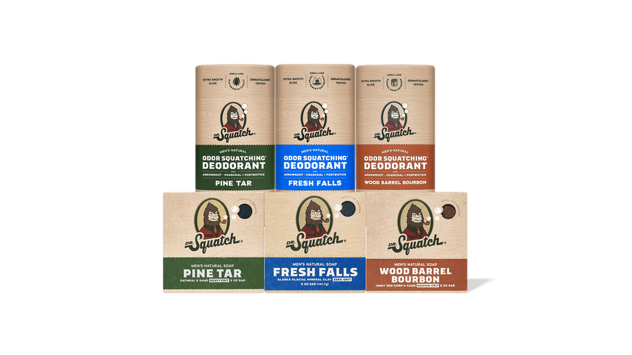 Deodorant & Soap Set - Fresh Pair - On-the-Go Trail-Ready