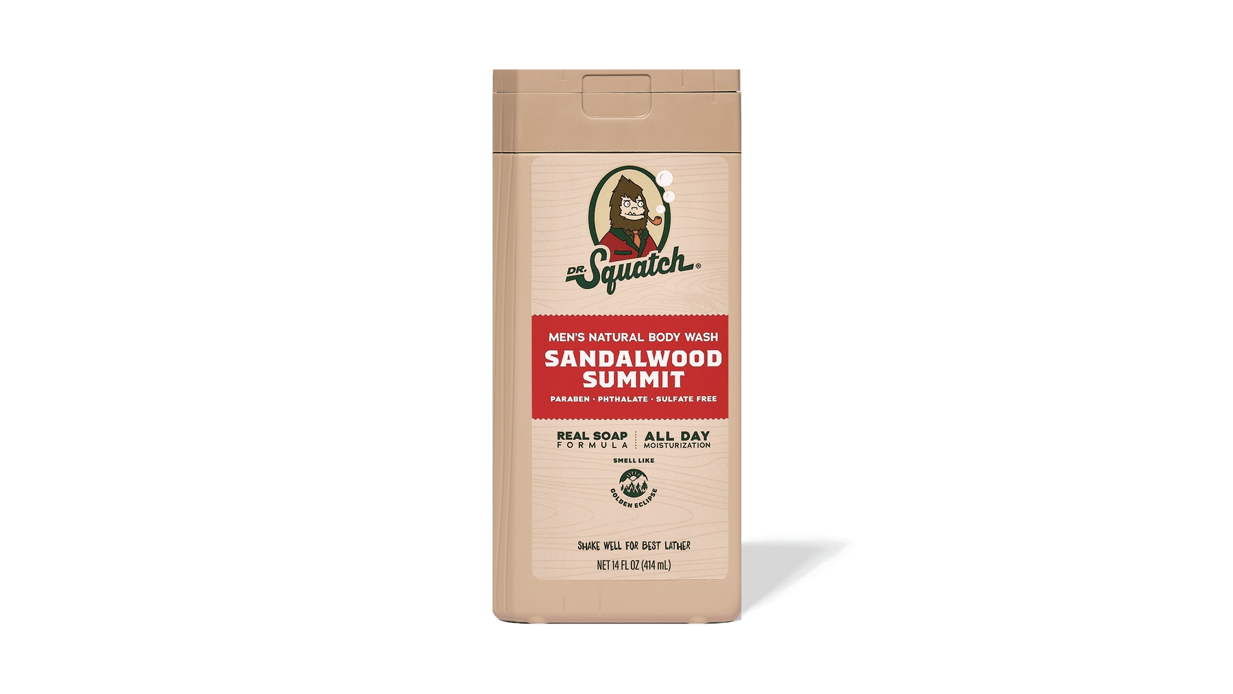 14 oz Sandalwood Summit Body Wash - Bright Scent - Urban Comfort-Care