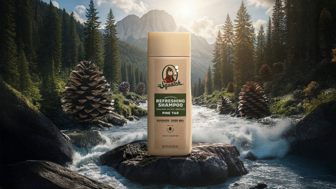 Pine Tar Shampoo - Daily Scent - All-Day Trail-Ready
