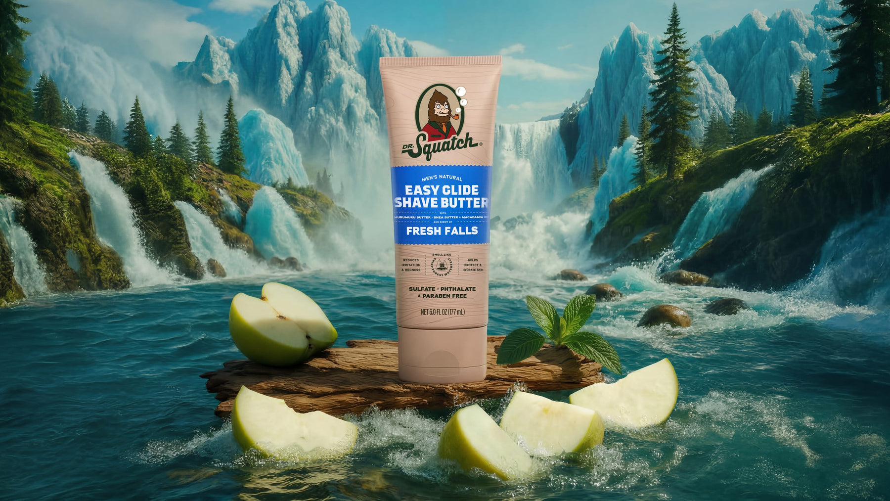 Easy Glide Shave Butter Fresh Falls - Soft Glide - Seasonal Fresh-Finish